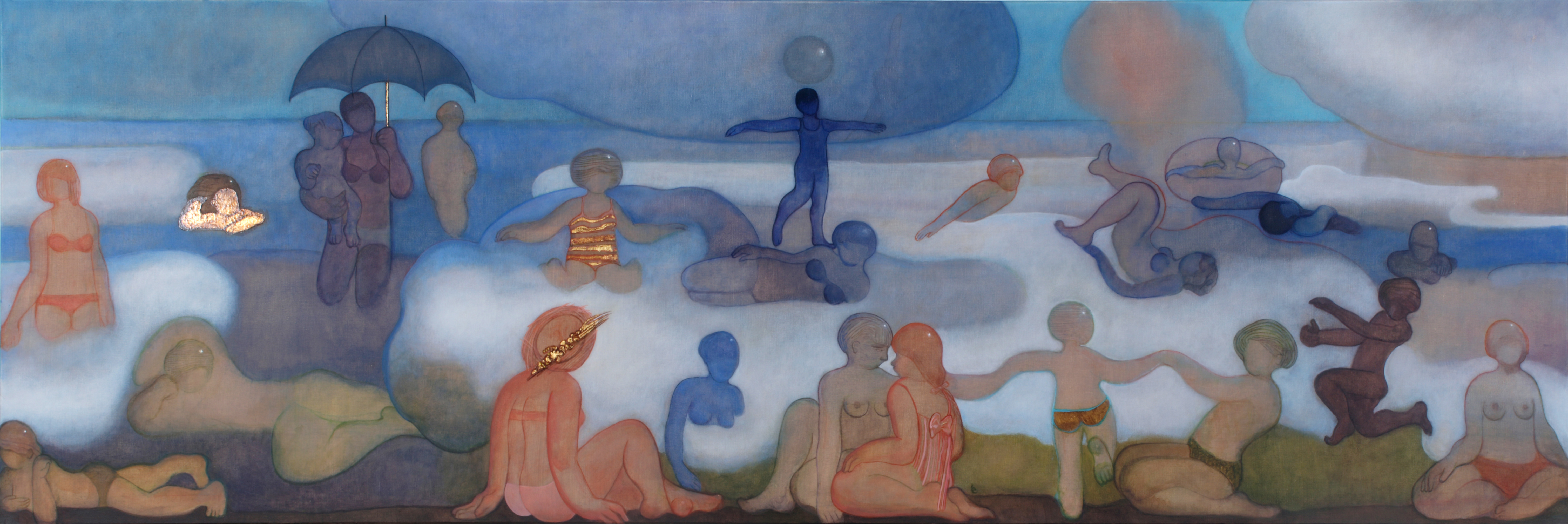 Slide Vague d'automne - Linette Cajou